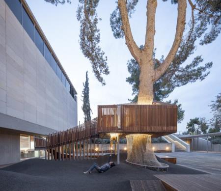 İsrail Müzesi Avlu Tasarımı